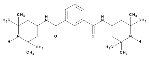 1,3-benzenedicarboxamide, N,N'- bis(2,2,6,6-tetramethyl-4-piperidinyl)